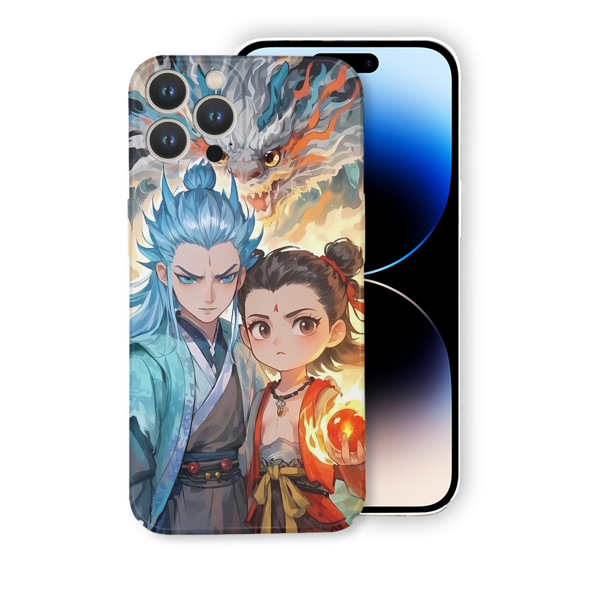 （画像用） Ne Zha 2 ナタ 魔童の大暴れ 【iPhone 14シリーズ対応】ハードケース
